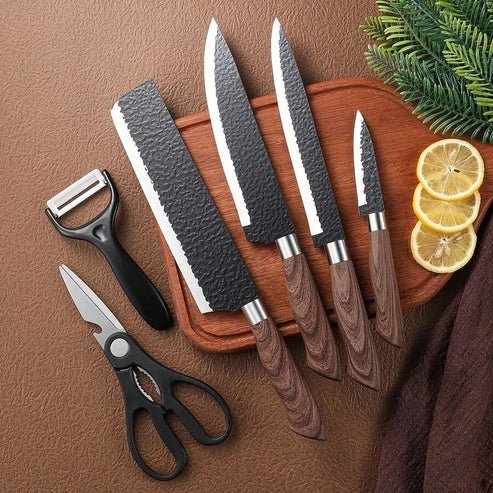 Zepter 6‑Piece High‑Carbon Stainless Steel Kitchen Knife Set UAE - uae