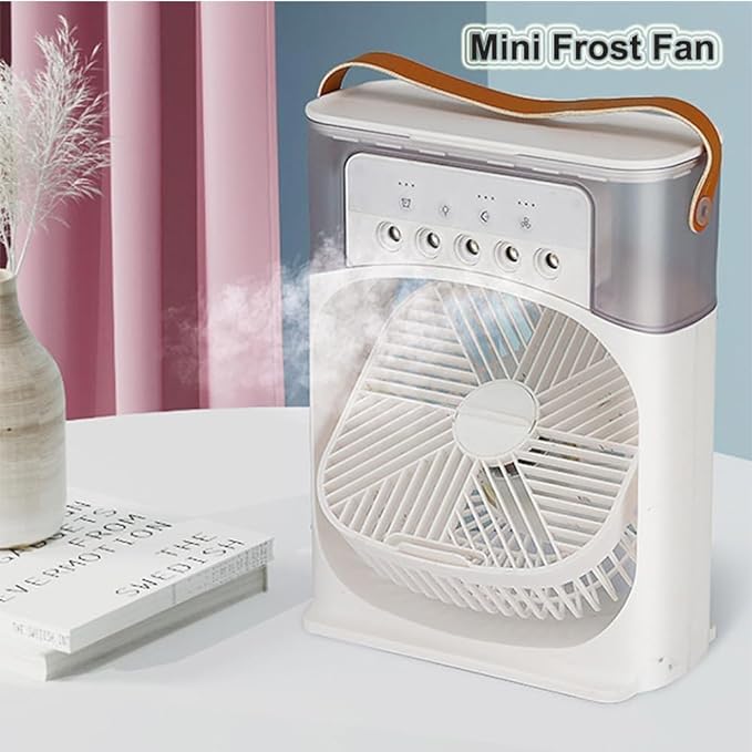 Cooling Fan with Ice – Portable USB Mini Air Cooler for Home & Office – UAE Edition - uae