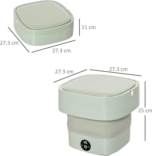 Foldable mini laundry machine portable washer UAE