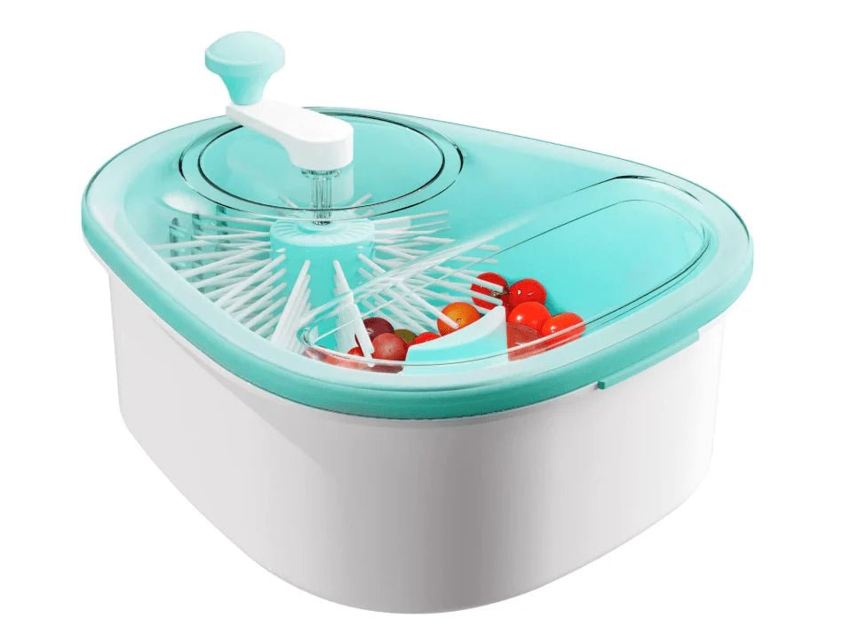 Fruit & Vegetable Cleaning Device – 720° Manual Spin Washer & Scrubber | Kitchen Gadget UAE - uae