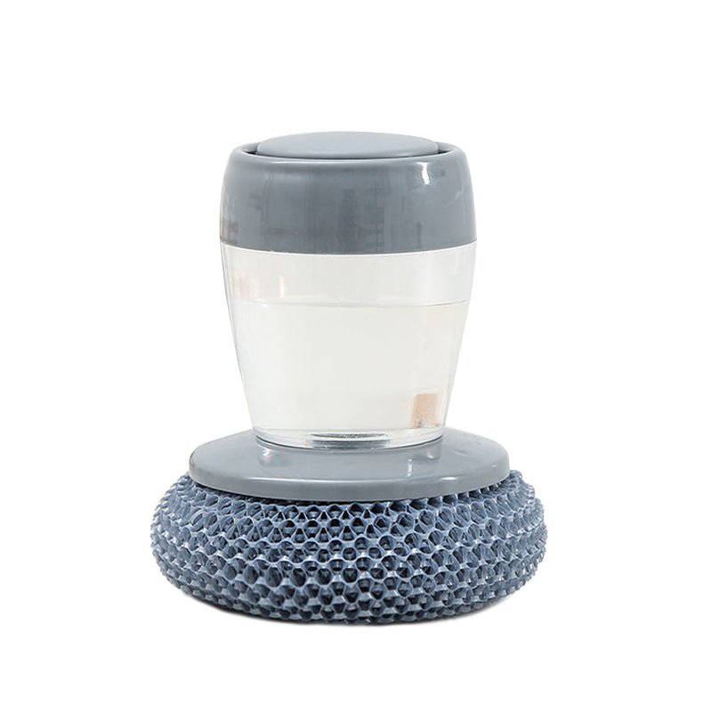 Liquid Soap Dispensing Brush – Heavy - Duty Pot Scrubber for UAE Kitchens - uae