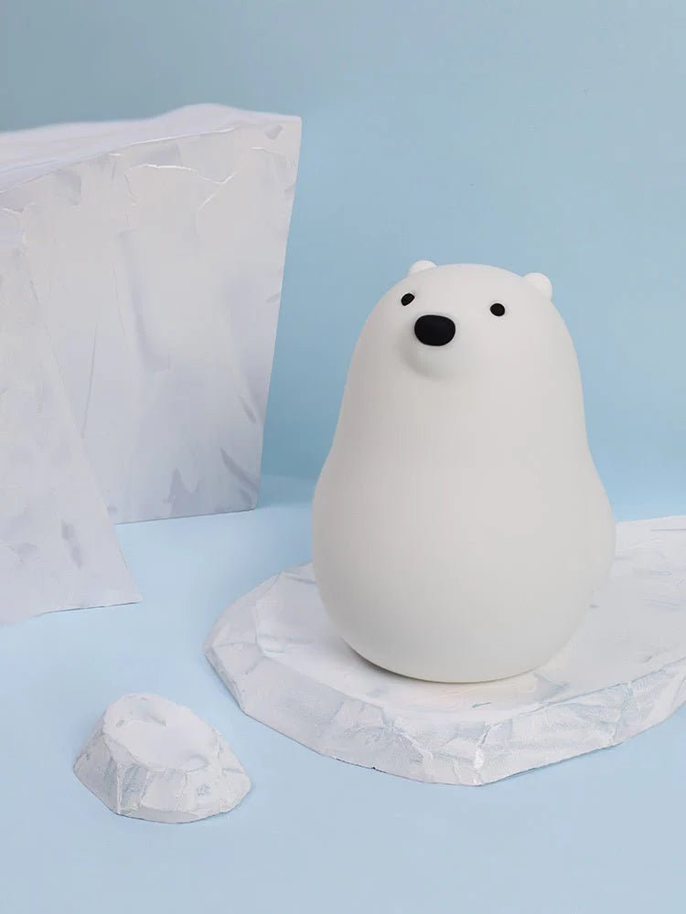Little Bear Night Light – Soft Silicone Sleep Lamp for Kids UAE - uae
