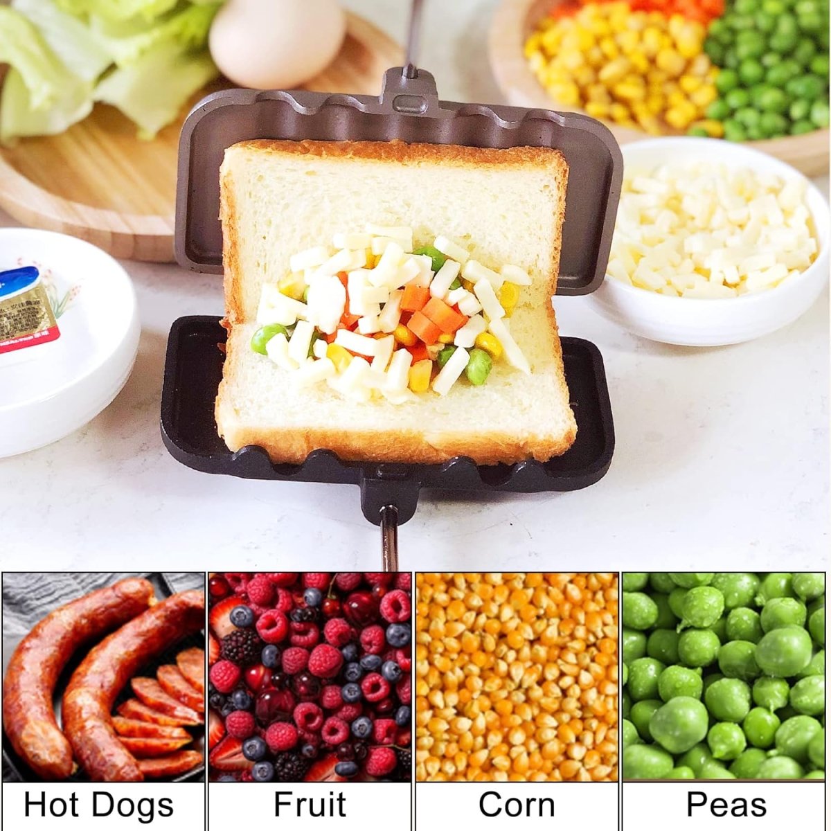 Non - Stick Sandwich Frying Pan - uae