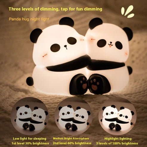 Panda Hug LED Night Lamp | USB Rechargeable - uae