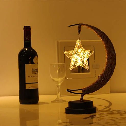 Star & Moon LED Night Lamp – Kids Room & Home Décor Light (UAE) - uae