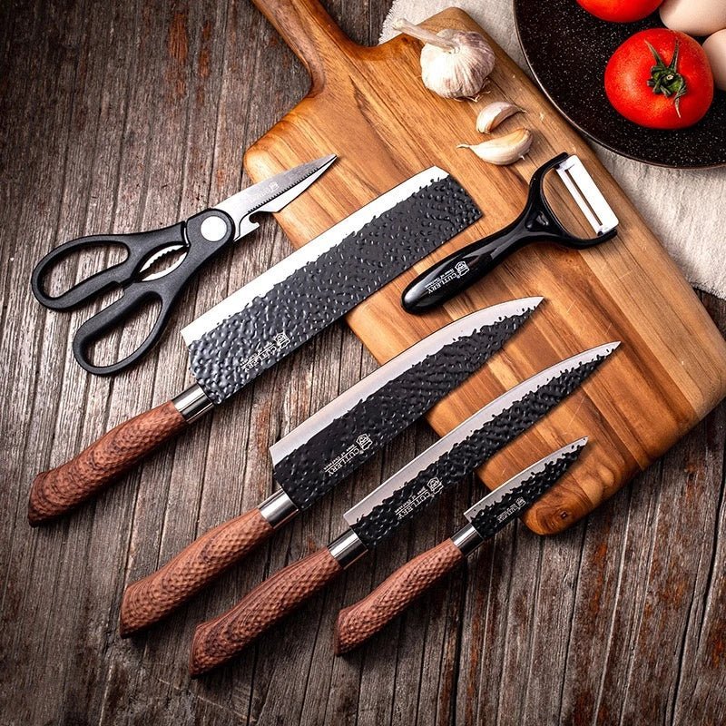 Zepter 6‑Piece High‑Carbon Stainless Steel Kitchen Knife Set UAE - uae